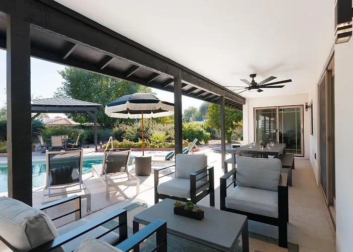 Cactus + Cocktails-private Pool-north Holiday home Scottsdale